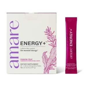Amare Energy+ Dragon Fruit (Sugar Free) product packaging