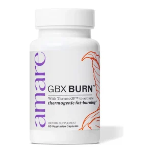 Amare GBX Burn™ product packaging