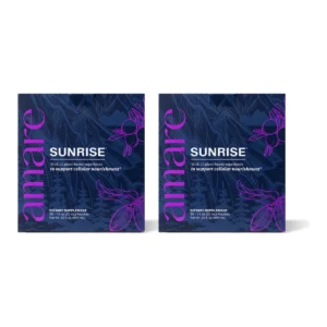 Amare Sunrise™ 2-Pack product packaging