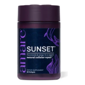Amare Sunset™ product packaging