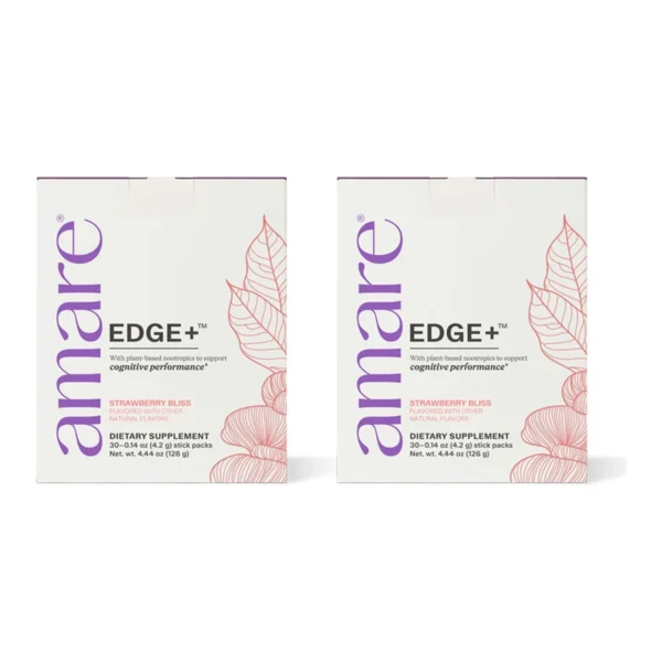 Amare EDGE+™ Strawberry Bliss 2-Pack product packaging