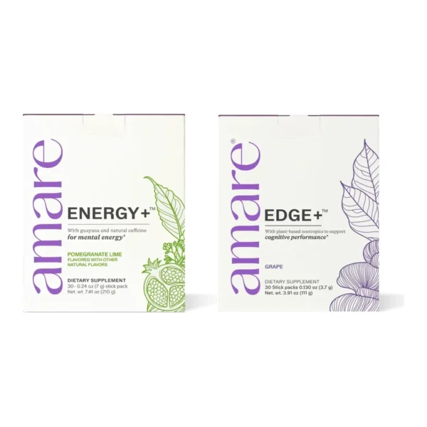 Amare Energy Edge Pack product packaging