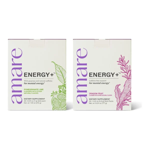 Amare Energy+™ 2-Pack product packaging