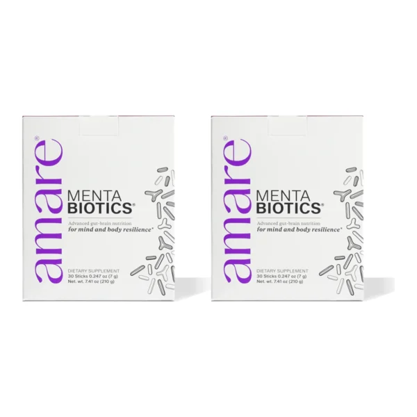 Amare MentaBiotics® (Sugar Free) 2-Pack product packaging
