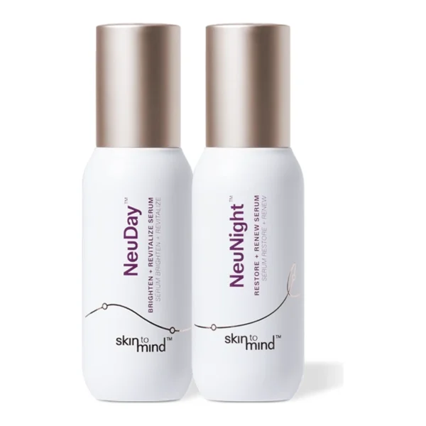 Amare Skin to Mind™ NeuDay™ & NeuNight™ Serum Duo product packaging